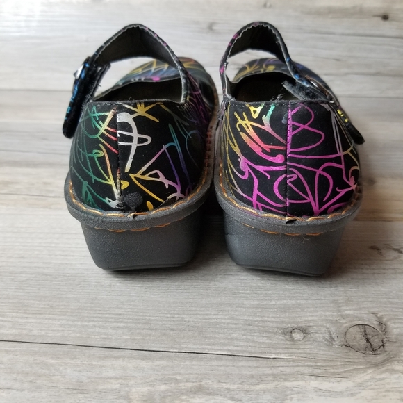 Ingaro Mary Jane Multi-Color Button Clogs - Picture 5 of 11